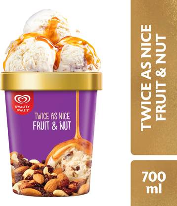 Kwality Walls Mixed Dry Fruits Twice As Nice