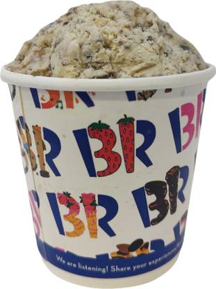 Baskin Robins Butterscotch Fudge with Oreo