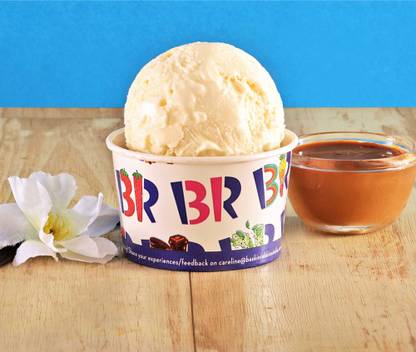 Baskin Robins Butterscotch Ribbon Ice Cream
