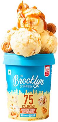 Brooklyn Creamery Butterscotch Brooklyn Bridge Ice Cream