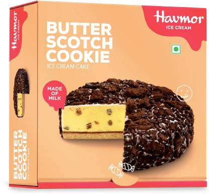 HAVMOR ICE CREAM Butterscotch Butter Scotch Cookie[Cake]