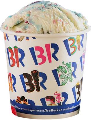 Baskin Robins Blueberry Shooting Star