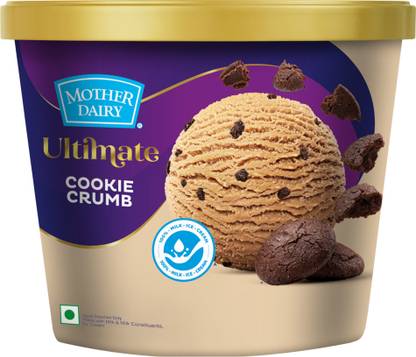 Mother Dairy Cookies & Cream Western Classics Cookie Crumb