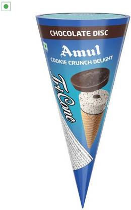 Amul Chocolate Tricone cookie crunch delight disc