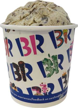 Baskin Robins Butterscotch Fudge with Oreo