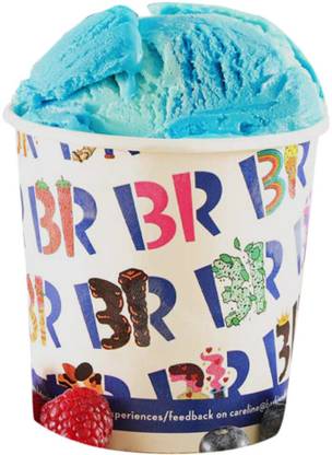 Baskin Robins Vanilla Splish Splash Ice cream