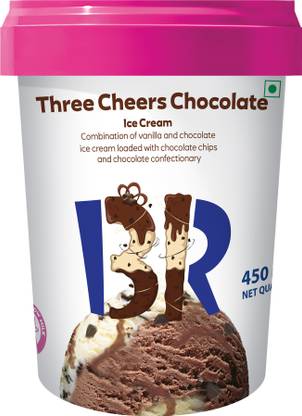 Baskin Robins Chocolate Three Cheers Ice Cream