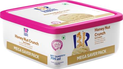 Baskin Robins Honey Nut Crunch Ice Cream