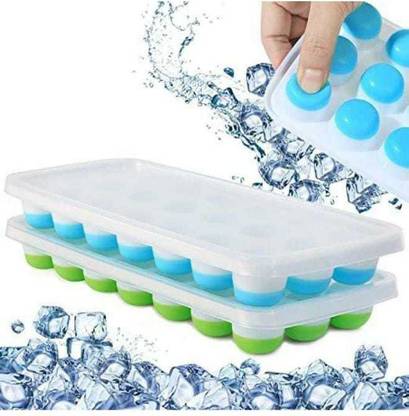 Forgot Blue, Green Silicone Ice Cube Tray