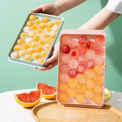 RD STORE Lollipop Candy Maker Ice Tray Pink Plastic Ice Cube Tray