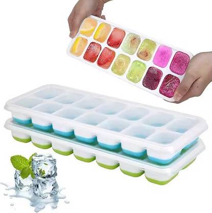 Shree GRB White Silicone Ice Cube Tray