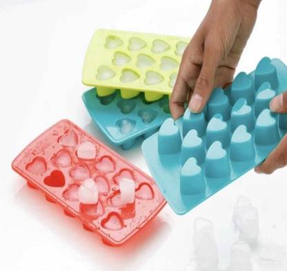 SUS Multicolor Plastic Ice Cube Tray