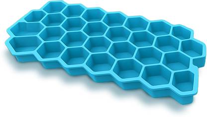 GRISHVA Blue Silicone Ice Cube Tray