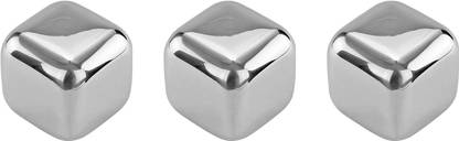 joyus Stainless Steel Whiskey Stones High Cooling technology Ice Cubes Chilling Rocks Steel Steel Ice Cube Tray