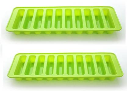 Da Novira Classy Flexible & Easy-Release Silicone Ice Cube Mold for Cocktail, Parties_11 Multicolor Silicone Ice Cube Tray