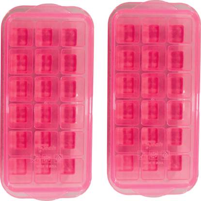 Inddushome Popup Ice Tray Multicolor Plastic Ice Cube Tray