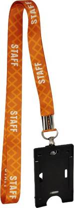 Dey 's stationery store Silk Lanyard, ID Badge Holder