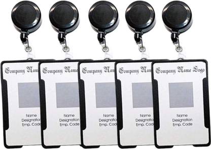 Ang Plastic ID Badge Holder