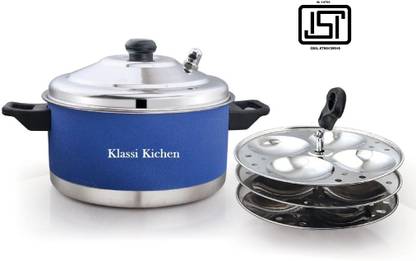 Klassi Kichen Induction & Standard Colored Idli Maker (3 Plates , 12 Idlis ) Induction Idli Maker