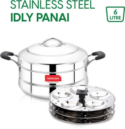 Navarasa Traditional Idly Panai 15 Idlies Induction & Standard Idli Maker