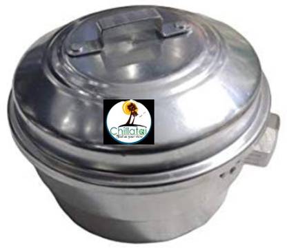 CHILLATAI Indolium Idly Maker / Cooker / Pot - 2 Plates (9 Idlies) Standard Idli Maker