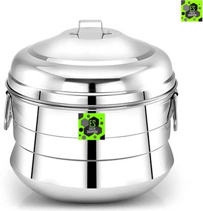 Excite Shoppers High Quality Idli Cooker/Idli Maker set - 3 plates with 13 idli's capacity Standard Idli Maker