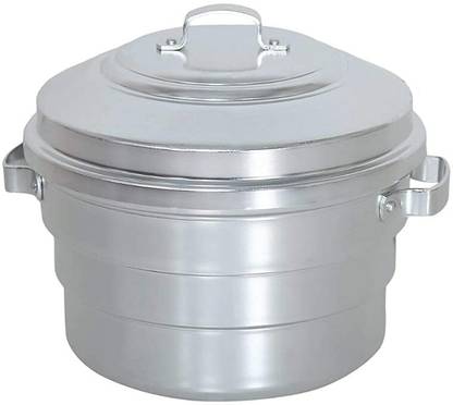 Q8 Twinkle Aluminium Idly / Idiyappam Maker-Steamer-Cooker (Hard-Anodized Aluminum). Induction Idli Maker