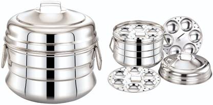 DIAMOND Idly Pannai/ 3 plates 18 Idlis Induction & Standard Idli Maker