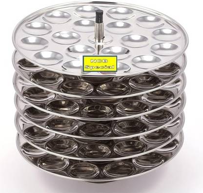 NCB NCB-SS SMALL IDLI PLATES(6-PLATES) Induction & Standard Idli Maker
