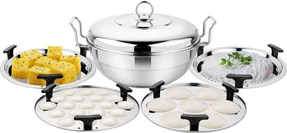 PRABHA Grace Multi-Kadhai Standard Idli Maker