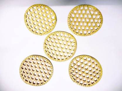 rmshop Palm leaf Idiyappam maker plates / handmade Natural pack of 5 Standard Idli Maker