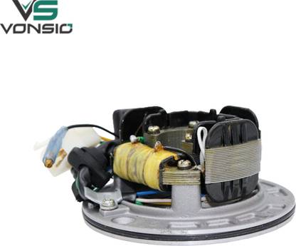 VONSIO Coil Plate Assembly For Hero Honda Splendor Plus Motorcycle Ignition Coil Bracket