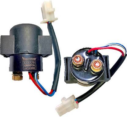 deutsche STARTER RELAY Fit For Yamaha FZ/FZ-S/Fazer (12V-100 Amp.) (2008 To 2011 Model) Ignition Coil Bracket