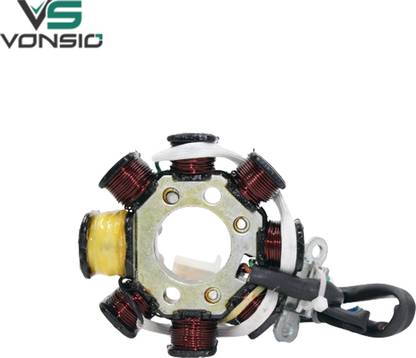 VONSIO Coil Plate Assembly For Mahindra Gusto Scooter Ignition Coil Bracket