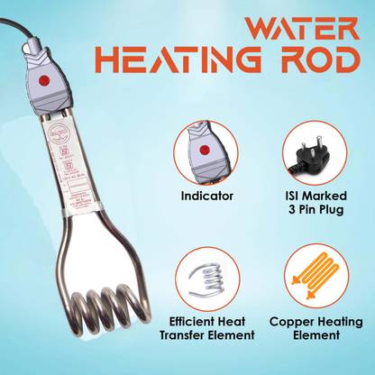 BULLSHOT NEW MODEL IMMERSION HEATER ROD 2000 W Shock Proof Immersion Heater Rod