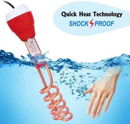 Zlymo Shock-Proof & Water-Proof Blue SRC-15-IR104 1500 W Shock Proof Immersion Heater Rod
