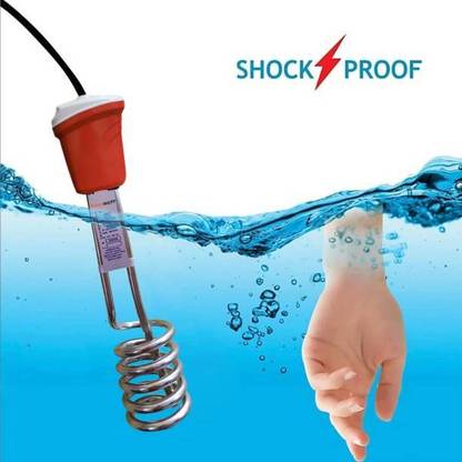 Amozkart Immersion Rod Immersion Waterproof Heater with Copper Heating element 1623 W Shock Proof Immersion Heater Rod