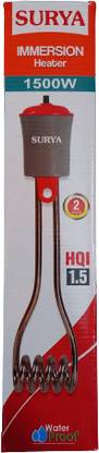 SURYA 1500 W Water Proof Immersion Rod, High Quality -Shock proof 1500 W Shock Proof Immersion Heater Rod