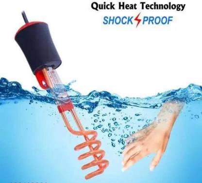 sunever Immersion Rod 2000 Watt Water Proof Fast Heating Feature Immersion (Copper Rod) 2000 W Shock Proof Immersion Heater Rod