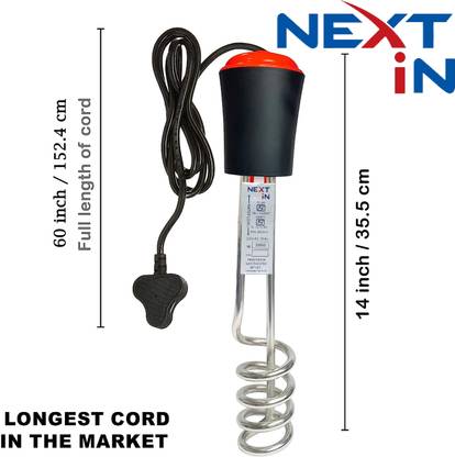 next in SmartBuy Instant Heating Water Heater Rod With Indicater 2000 W Shock Proof Immersion Heater Rod