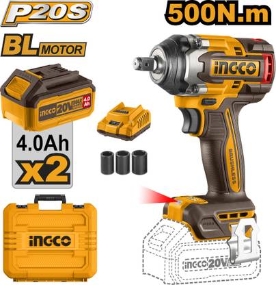 INGCO Lithium-Ion CIWLI2050 Cordless Impact Wrench