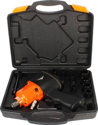 Pinaka 13 pcs 1/2-750nm Air Impact Wrench Kit with Socket Sets Pneumatic Impact Wrench