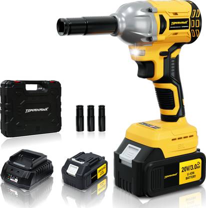 Tomahawk 21V T8582- Lithium Ion - 3300ipm- 2300rpm - 300Nm Torque Cordless Impact Wrench