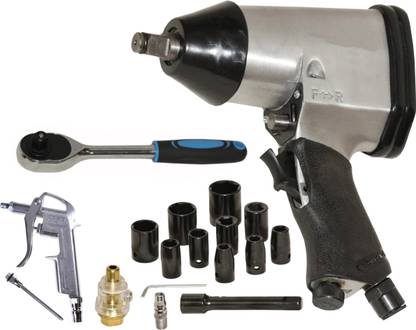 Digital Craft Pneumatic Impact Wrench Kit,Ratchet Handle 1/2,Air Blow Gun DG10 Pneumatic Impact Wrench