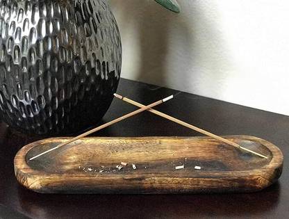 mtiban Wooden Incense Stick Holder | Incense Box Fragrance Stand Burner Holder Wooden Incense Holder