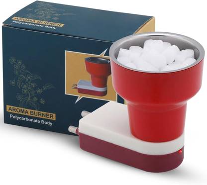 Panca Premium Camphor Diffuser Home Electric Kapoor Dani for Puja Night Lamp Machine Plastic Incense Holder
