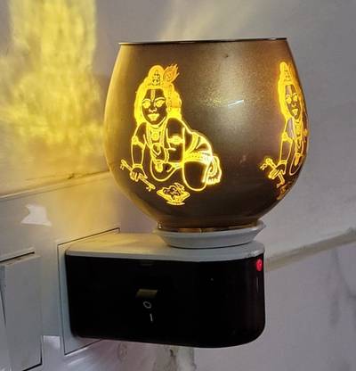 SHINE AURA Glass Incense Holder Set