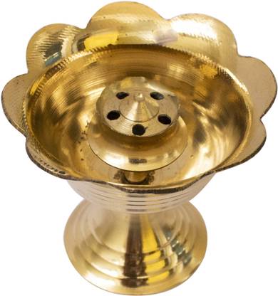 Spillbox Brass Incense Stick Holder Stand | Holder Agarbatti | Agarabattee Brass Incense Holder