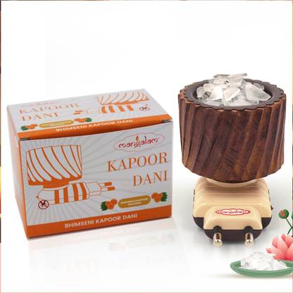 MANGALAM Kapoor Dani Wooden Incense Holder