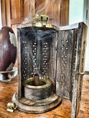 wooden cave Wooden Incense Burner | Hand Carved Incense Burner | Decorative Incense Burner Wooden Incense Holder